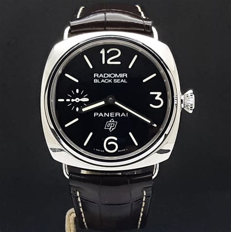 radiomir panerai 42mm|panerai black seal radiomir.